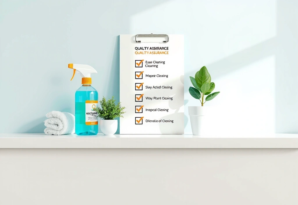 Quality assurance and professional cleaning guarantee